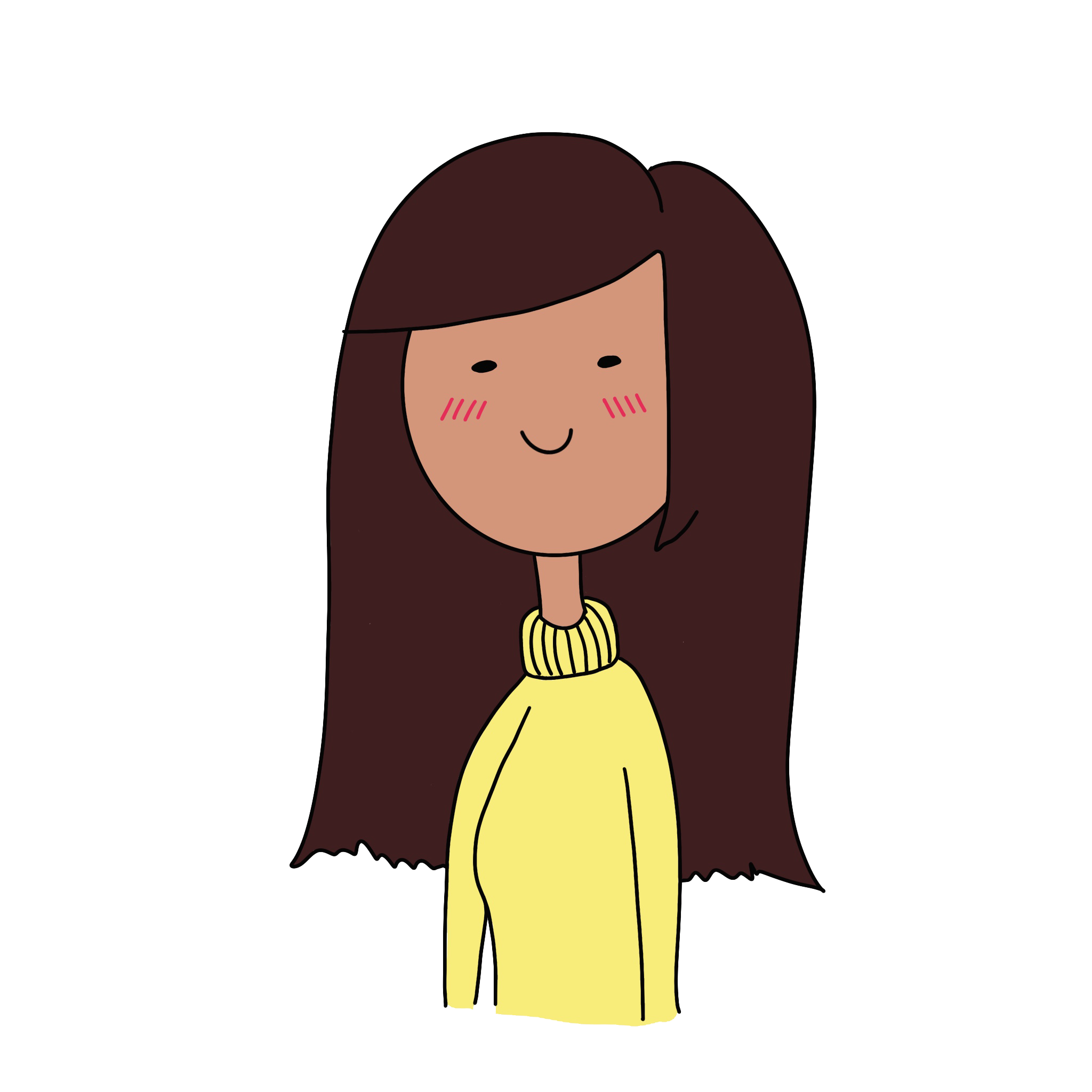 A self-portrait of me in Adventure Time style!